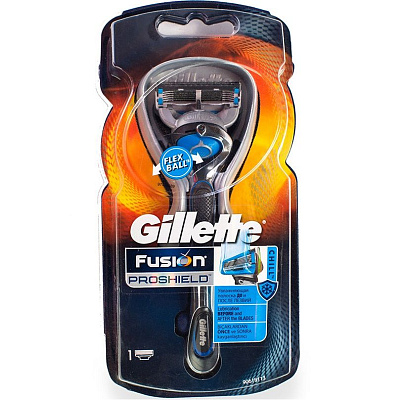 Бритва с 1 сменной кассетой Gillette Fusion ProShield Chill