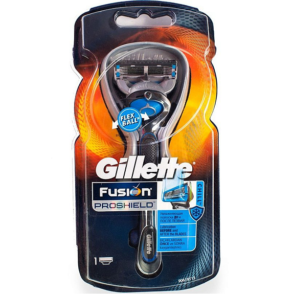 Бритва с 1 сменной кассетой Gillette Fusion ProShield Chill