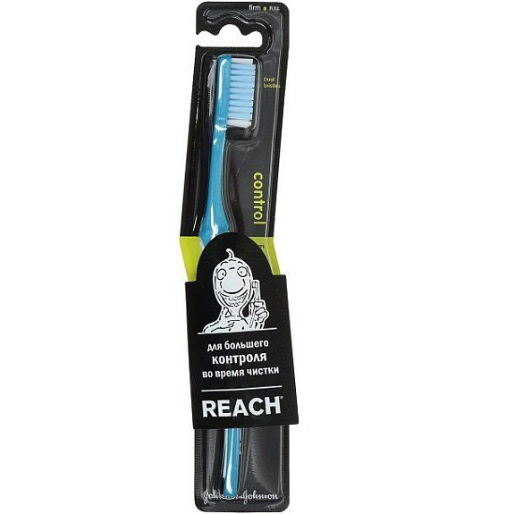 Зубная щетка Reach Control жесткая