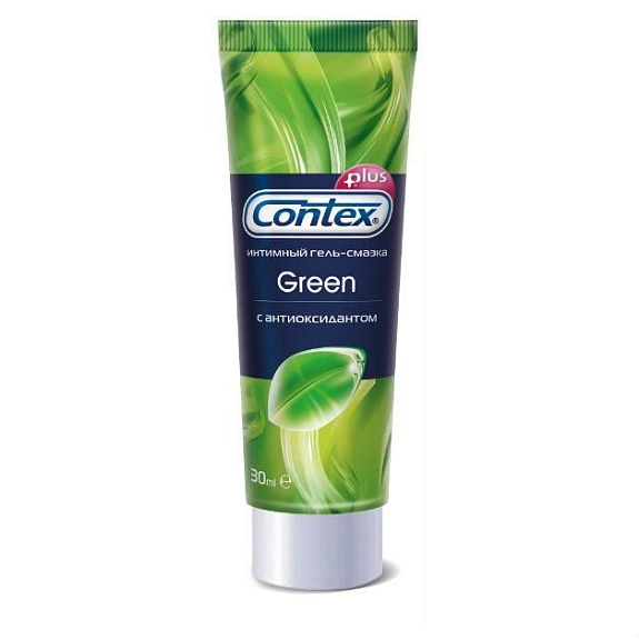 Интимный гель-смазка Green с антиоксидантами Contex, 30 мл