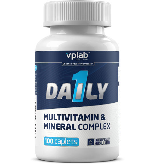 Витаминно-минеральный комплекс Daily 1 Vplab 1060 мг, 100 шт