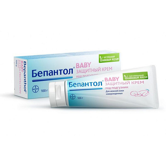 Защитный крем под подгузник Бепантол baby, 100 г