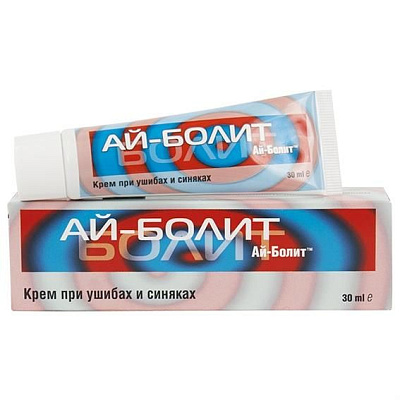 Крем при ушибах и синяках Ай-болит, 30 мл