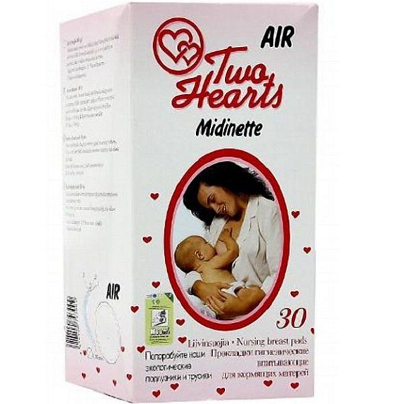 Впитывающие прокладки для груди Midinette, 30 шт