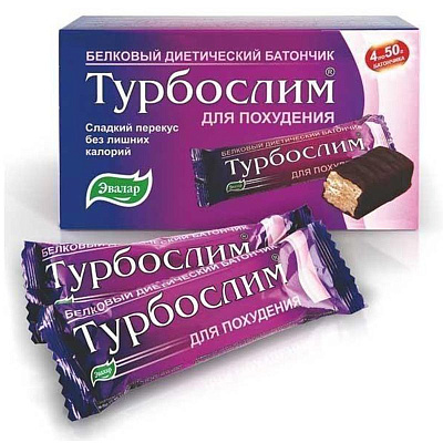 Батончик Турбослим для похудения, 1 шт