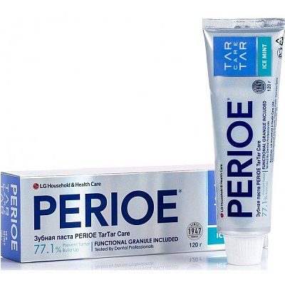 Освежающая зубная паста Perioe Tar Tar Care Ice Mint, 120 г