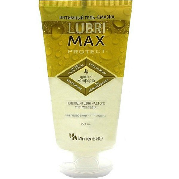 Интимный гель-смазка Lubrimax Protect, 150 мл