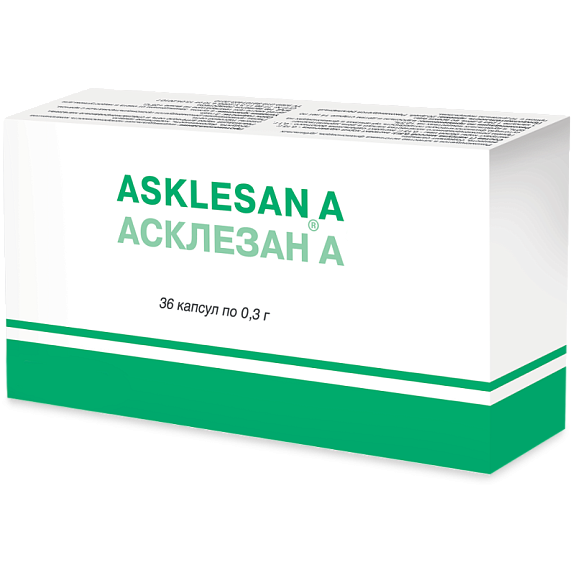 Асклезан А Нормализация венозного тонуса РИА «Панда», 300 мг, 36 капсул