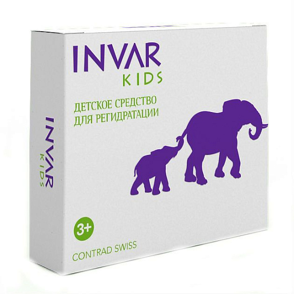 Детское средство для регидратации Invar Kids 3+ 4,7г, 10 шт