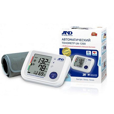 Тонометр UA-1200 автоматический A&D, 1 шт