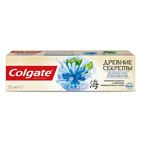 Зубная паста Древние секреты Безопасное отбеливание Colgate, 75 мл