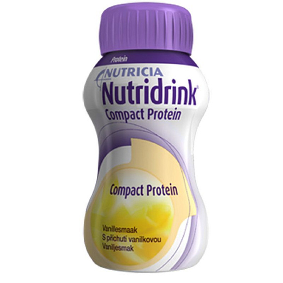 Nutridrink compact protein со вкусом банана Nutricia, 125 мл, 4 шт
