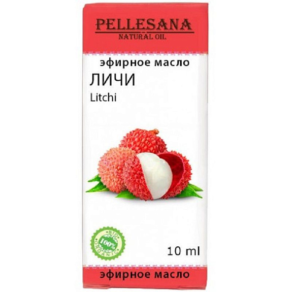 Масло личи эфирное Pellesana, 10 мл