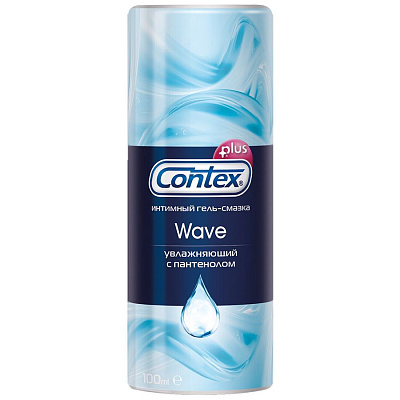 Интимный гель-смазка Wave увлажняющий с пантенолом Contex, 100 мл