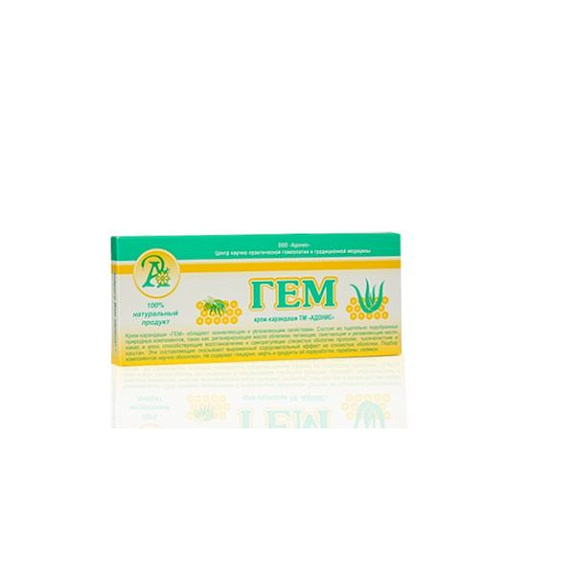 Крем-карандаш лубрикант для интимной гигиены Гем, 10 шт.