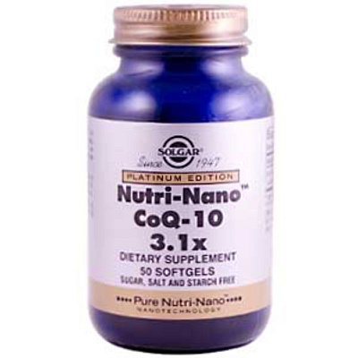 Солгар Нутрикоэнзим Q-10  Препятствует преждевременному старению Solgar, 50 капсул