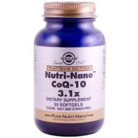 Солгар Нутрикоэнзим Q-10  Препятствует преждевременному старению Solgar, 50 капсул