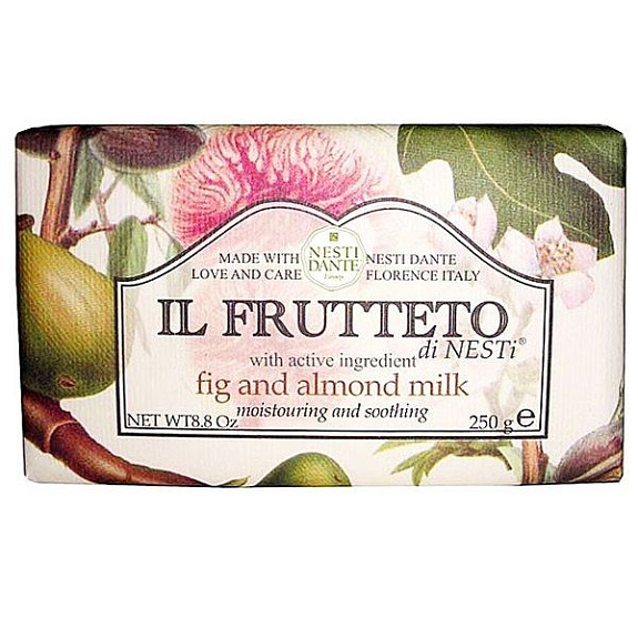 Мыло инжир и миндальное молоко Nesti Dante, 250 г
