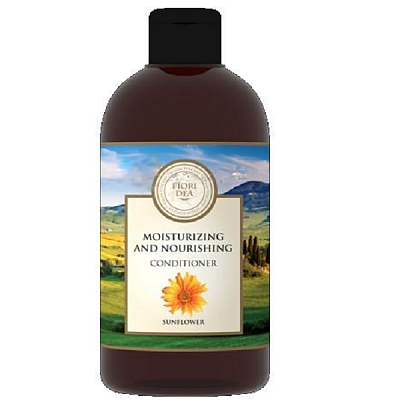 Кондиционер для волос Fiori Dea Увлажнение и питание с экстрактом семян подсолнуха, 500 мл