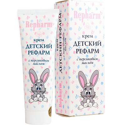 Детский крем с персиковым маслом Repharm, 50 мл