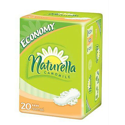 Прокладки гигиенические с крылышками Normal Naturella, 20 шт
