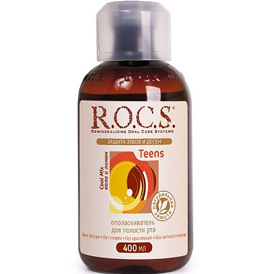 Ополаскиватель для полости рта R.O.C.S. Cool Mix, 400 мл