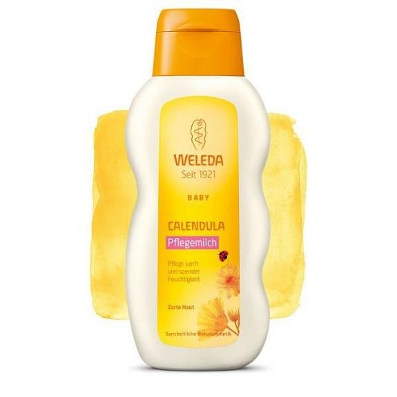 Молочко для тела Baby с календулой Weleda, 200 мл