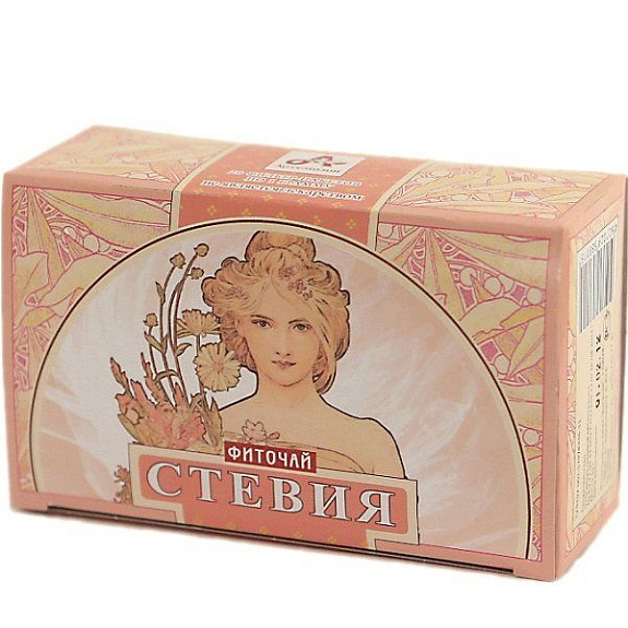Фиточай Стевия для коррекции веса, 20 фильтр-пакетов х 1 г