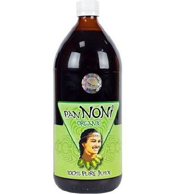 Натуральный сок PanNONI organic из плодов нони, 1 л
