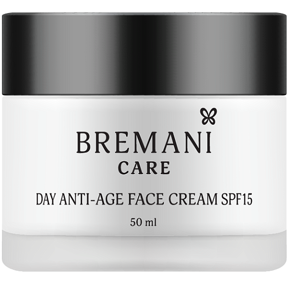 Дневной антивозрастной крем для лица SPF15 40+ Day Anti-age Face Cream SPF 15 40+ Bremani NSP, 50 мл