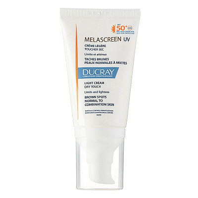 Легкий крем для лица Ducray Melascreen Photoprotection Light Cream SPF 50+, 40 мл