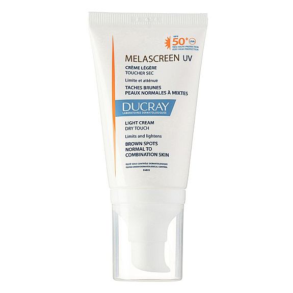 Легкий крем для лица Ducray Melascreen Photoprotection Light Cream SPF 50+, 40 мл
