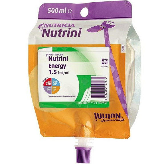 Nutricia Nutrini Energy готовое зондовое питание для детей от 1 до 6 лет, 500 мл