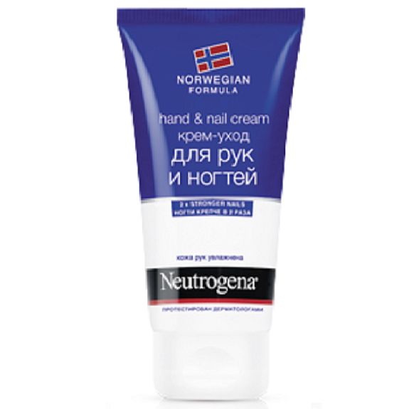 Крем-уход для рук и ногтей норвежская формула Neutrogena, 75 мл