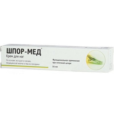 Крем для ног против пяточной шпоры Шпор-мед, 35 г
