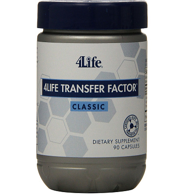 Трансфер фактор Классик, Поддержка иммунной системы, 4Life Research, 342 мг, 90 капсул