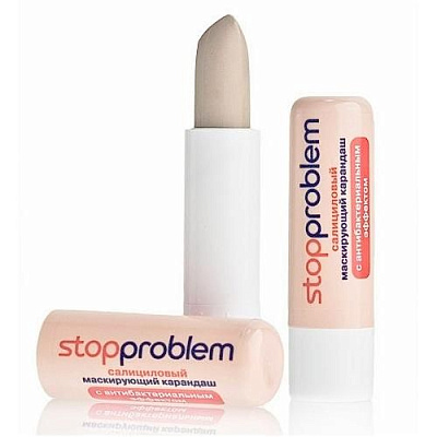 Карандаш салициловый маскирующий антибактериальный тон 2 Stopproblem, 4.7 г