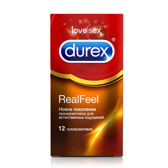 Презервативы real feel Durex, 12 шт