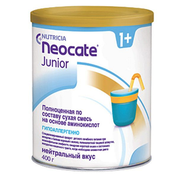 Neocate junior сухая смесь для детей от 1 года Nutricia, 400 г