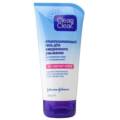 Отшелушивающий гель для ежедневного умывания Clean&Clear®, 150 мл
