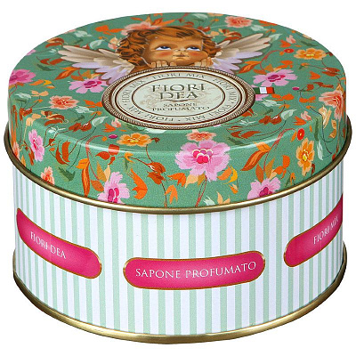 Мыло ангел кусковое парфюмированное цветочный микс Fiori dea, 2 шт, 100 г