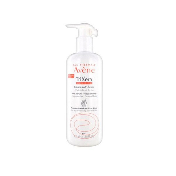 Легкий питательный бальзам для лица и тела Avene Trixera Nutrition, 400 мл
