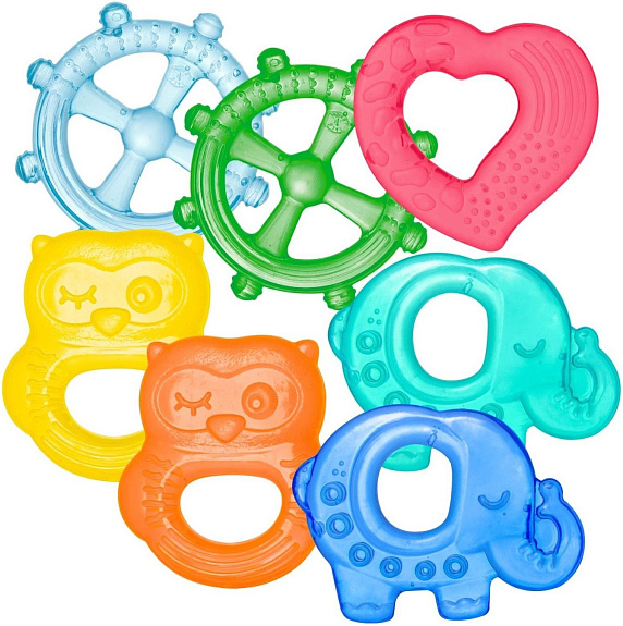 Детский прорезыватель для зубов с водой Мир детства
