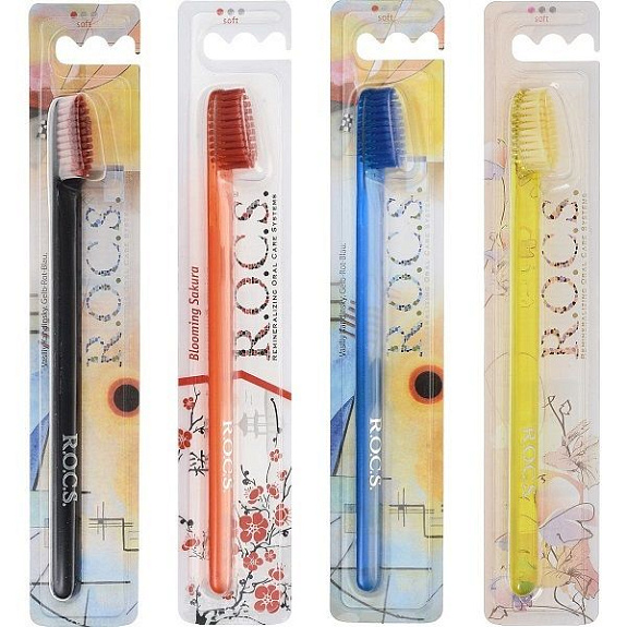 Зубная щетка R.O.C.S. Классическая мягкая