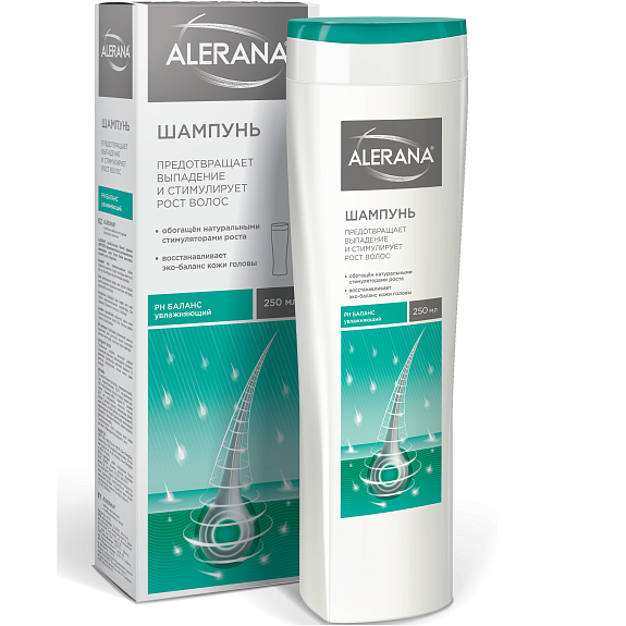 Шампунь Alerana pH-баланс увлажняющий, 250 мл
