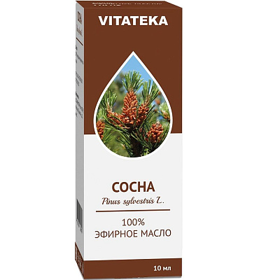 Эфирное масло сосны Vitateka, 10 мл