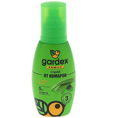 Спрей от комаров для всей семьи Gardex Family, 100 мл