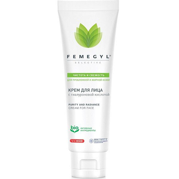Крем для лица Femegyl Чистота и свежесть для проблемной и жирной кожи, 100 мл