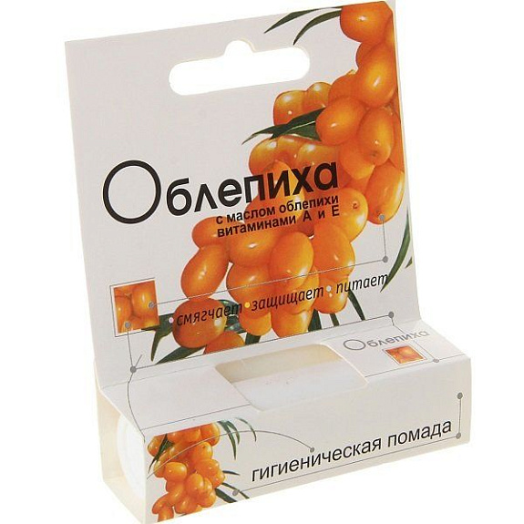 Гигиеническая губная помада Облепиха, 2,8 г