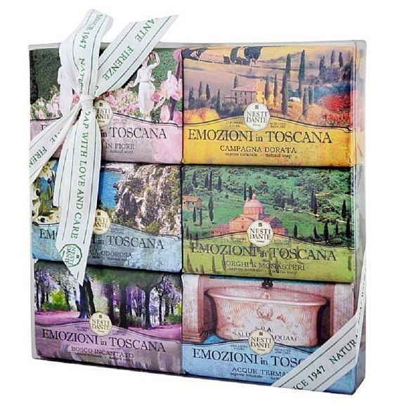 Набор мыла волнующая тоскана 150 г. Nesti Dante, 6 шт